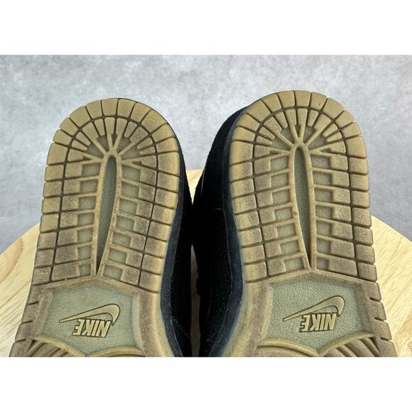 Women’s Nike Dunk Sky Hi Essential Size 7 US Black Gum Hidden Wedge 644877-006 - Picture 10 of 11